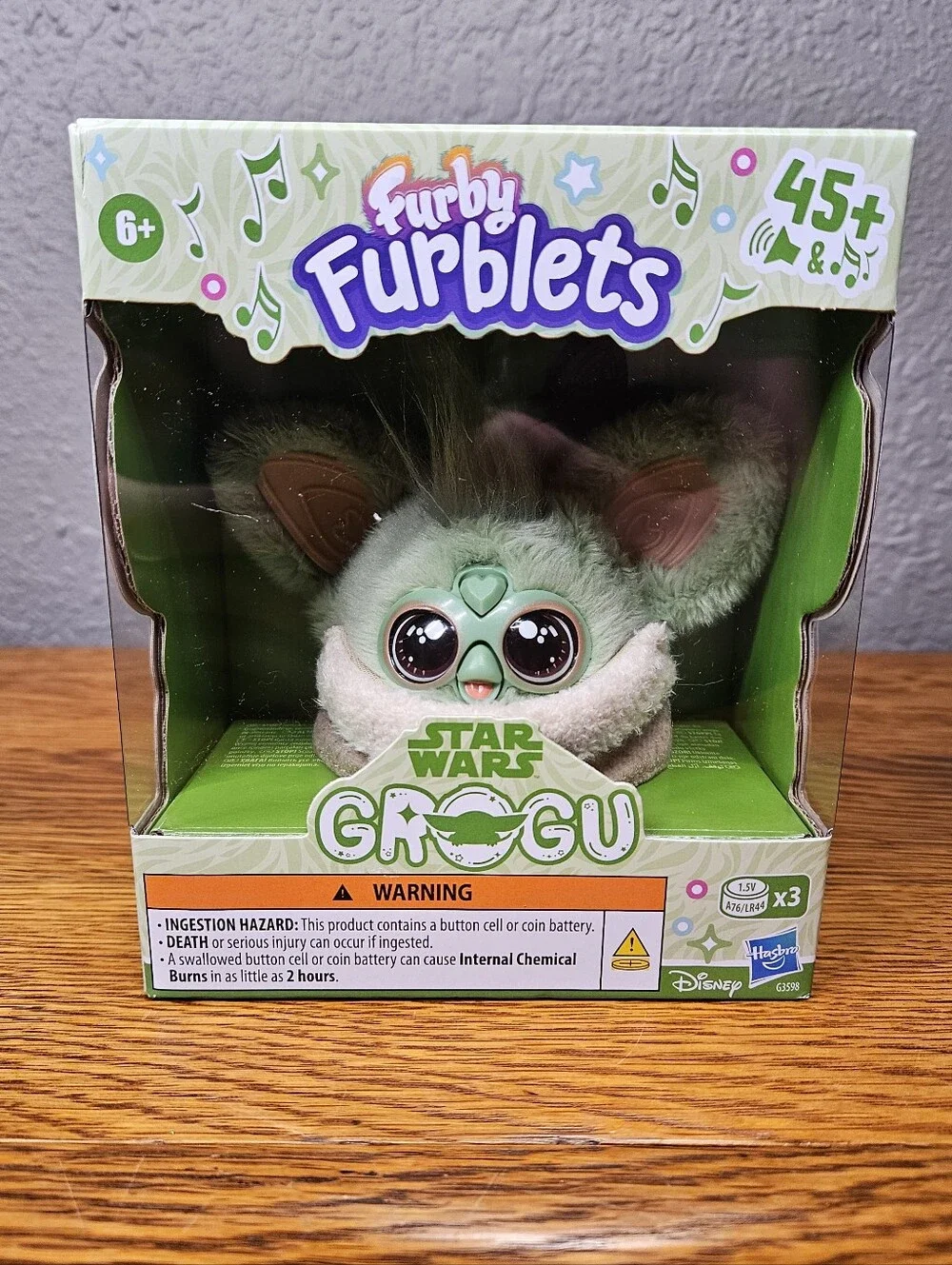 Hasbro Furby Furblets Star Wars Grogu Keychain - Picture 1 of 6